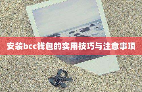 安装bcc钱包的实用技巧与注意事项