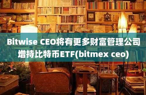 Bitwise CEO将有更多财富管理公司增持比特币ETF(bitmex ceo)