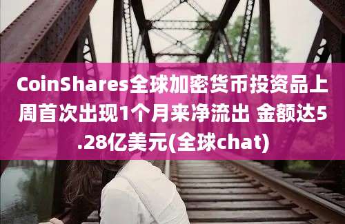 CoinShares全球加密货币投资品上周首次出现1个月来净流出 金额达5.28亿美元(全球chat)