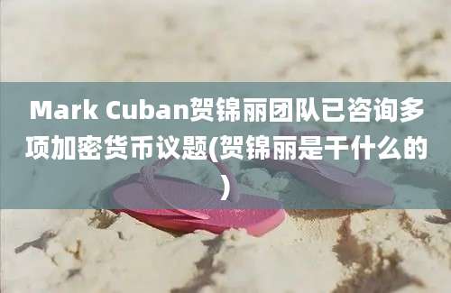 Mark Cuban贺锦丽团队已咨询多项加密货币议题(贺锦丽是干什么的)