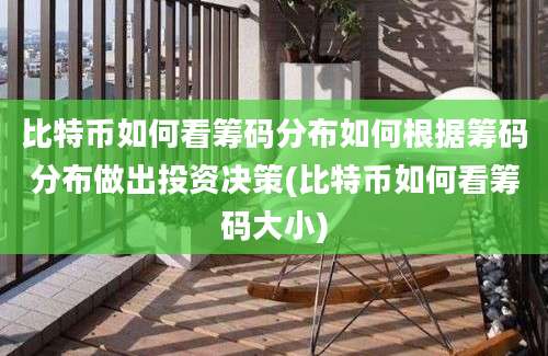 比特币如何看筹码分布如何根据筹码分布做出投资决策(比特币如何看筹码大小)