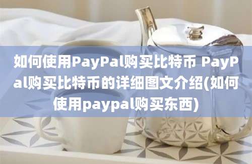 如何使用PayPal购买比特币 PayPal购买比特币的详细图文介绍(如何使用paypal购买东西)