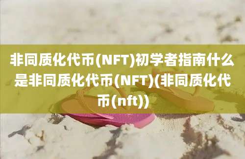 非同质化代币(NFT)初学者指南什么是非同质化代币(NFT)(非同质化代币(nft))