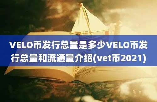 VELO币发行总量是多少VELO币发行总量和流通量介绍(vet币2021)