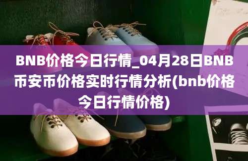 BNB价格今日行情_04月28日BNB币安币价格实时行情分析(bnb价格今日行情价格)