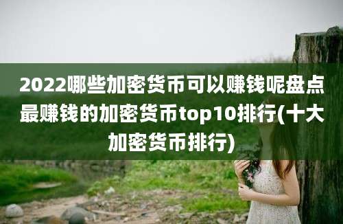 2022哪些加密货币可以赚钱呢盘点最赚钱的加密货币top10排行(十大加密货币排行)