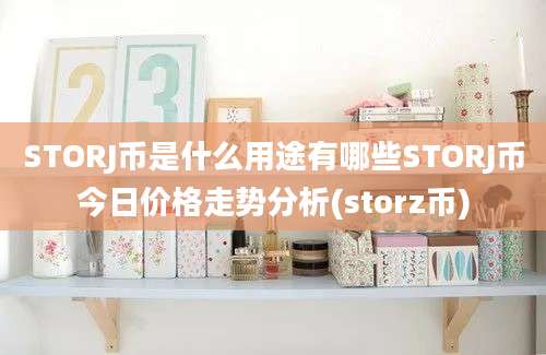 STORJ币是什么用途有哪些STORJ币今日价格走势分析(storz币)