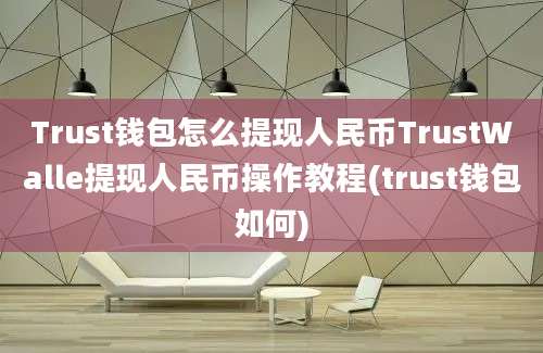 Trust钱包怎么提现人民币TrustWalle提现人民币操作教程(trust钱包如何)