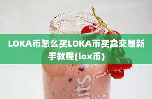 LOKA币怎么买LOKA币买卖交易新手教程(lox币)