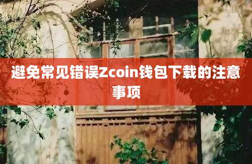 避免常见错误Zcoin钱包下载的注意事项