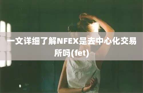 一文详细了解NFEX是去中心化交易所吗(fet)