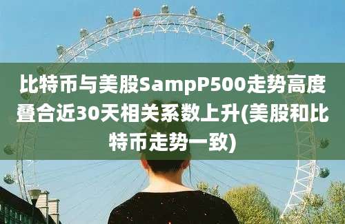 比特币与美股SampP500走势高度叠合近30天相关系数上升(美股和比特币走势一致)