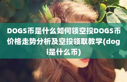 DOGS币是什么如何领空投DOGS币价格走势分析及空投领取教学(dogi是什么币)