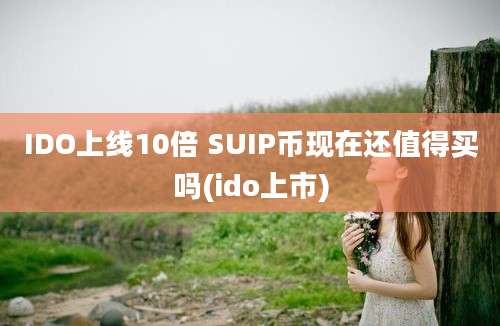 IDO上线10倍 SUIP币现在还值得买吗(ido上市)