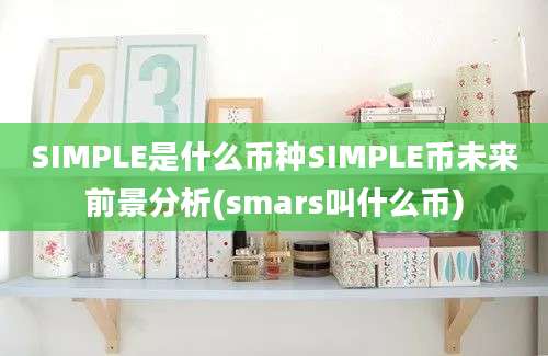 SIMPLE是什么币种SIMPLE币未来前景分析(smars叫什么币)