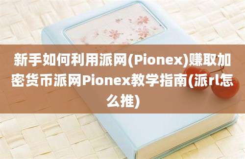 新手如何利用派网(Pionex)赚取加密货币派网Pionex教学指南(派rl怎么推)