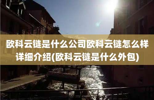 欧科云链是什么公司欧科云链怎么样详细介绍(欧科云链是什么外包)