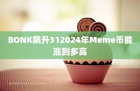 BONK飙升312024年Meme币能涨到多高