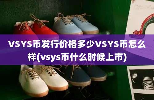 VSYS币发行价格多少VSYS币怎么样(vsys币什么时候上市)