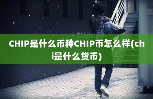 CHIP是什么币种CHIP币怎么样(chi是什么货币)