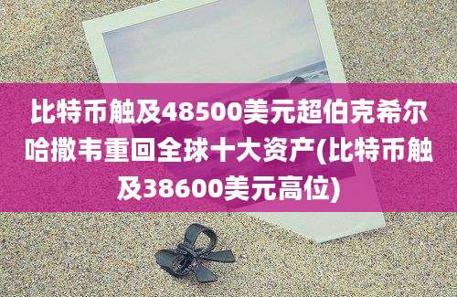 比特币触及48500美元超伯克希尔哈撒韦重回全球十大资产(比特币触及38600美元高位)