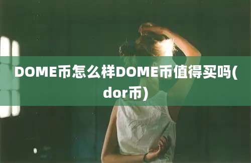 DOME币怎么样DOME币值得买吗(dor币)