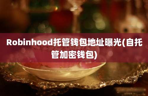 Robinhood托管钱包地址曝光(自托管加密钱包)