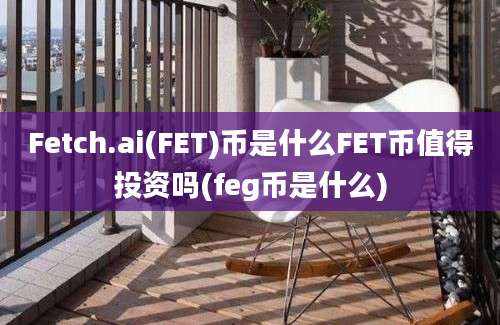 Fetch.ai(FET)币是什么FET币值得投资吗(feg币是什么)