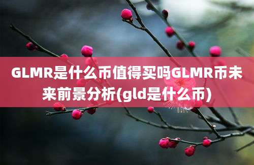 GLMR是什么币值得买吗GLMR币未来前景分析(gld是什么币)