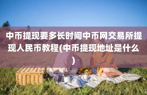 中币提现要多长时间中币网交易所提现人民币教程(中币提现地址是什么)