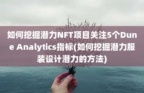 如何挖掘潜力NFT项目关注5个Dune Analytics指标(如何挖掘潜力服装设计潜力的方法)