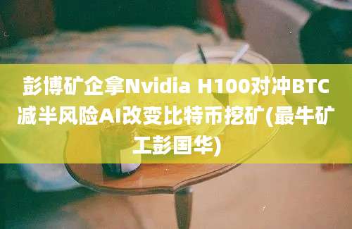 彭博矿企拿Nvidia H100对冲BTC减半风险AI改变比特币挖矿(最牛矿工彭国华)