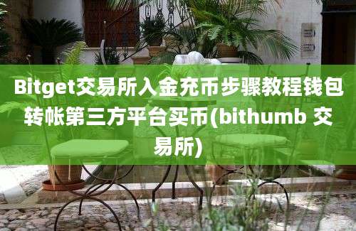 Bitget交易所入金充币步骤教程钱包转帐第三方平台买币(bithumb 交易所)