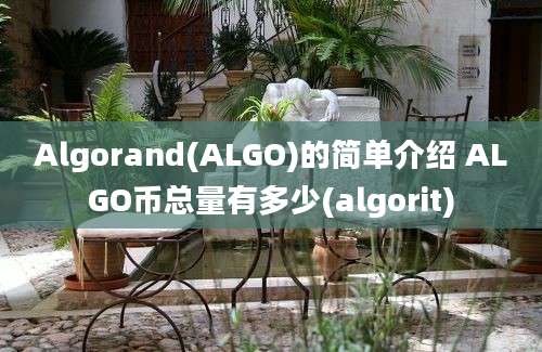 Algorand(ALGO)的简单介绍 ALGO币总量有多少(algorit)