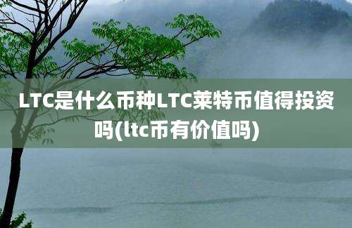 LTC是什么币种LTC莱特币值得投资吗(ltc币有价值吗)