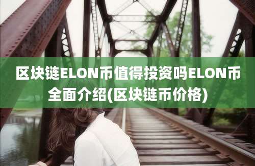 区块链ELON币值得投资吗ELON币全面介绍(区块链币价格)