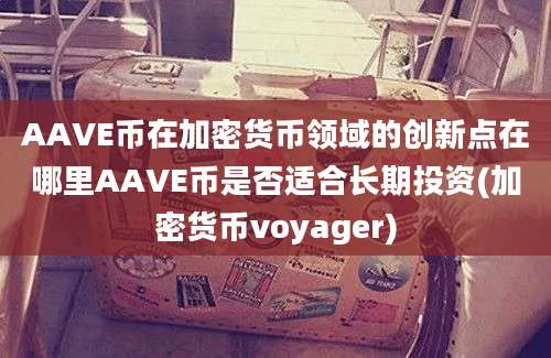 AAVE币在加密货币领域的创新点在哪里AAVE币是否适合长期投资(加密货币voyager)