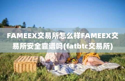 FAMEEX交易所怎么样FAMEEX交易所安全靠谱吗(fatbtc交易所)