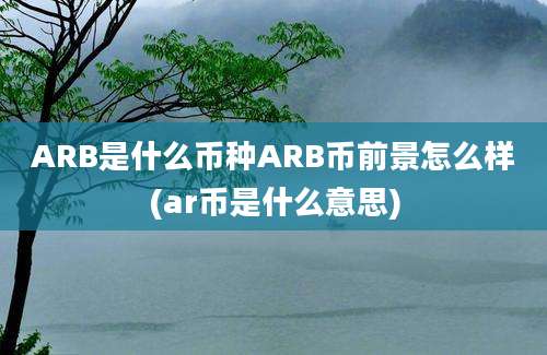 ARB是什么币种ARB币前景怎么样(ar币是什么意思)