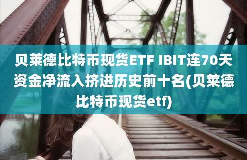 贝莱德比特币现货ETF IBIT连70天资金净流入挤进历史前十名(贝莱德比特币现货etf)