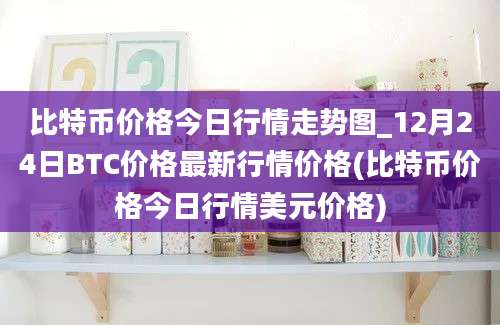 比特币价格今日行情走势图_12月24日BTC价格最新行情价格(比特币价格今日行情美元价格)