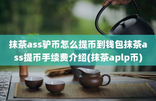 抹茶ass驴币怎么提币到钱包抹茶ass提币手续费介绍(抹茶aplp币)