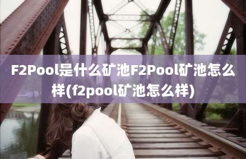 F2Pool是什么矿池F2Pool矿池怎么样(f2pool矿池怎么样)