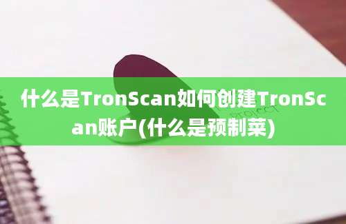 什么是TronScan如何创建TronScan账户(什么是预制菜)