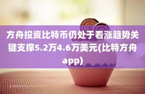 方舟投资比特币仍处于看涨趋势关键支撑5.2万4.6万美元(比特方舟app)