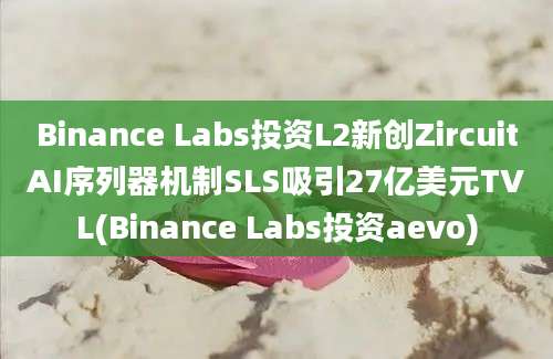 Binance Labs投资L2新创ZircuitAI序列器机制SLS吸引27亿美元TVL(Binance Labs投资aevo)