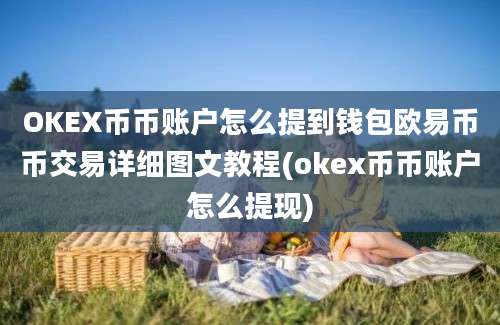 OKEX币币账户怎么提到钱包欧易币币交易详细图文教程(okex币币账户怎么提现)