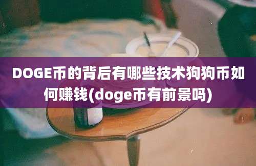 DOGE币的背后有哪些技术狗狗币如何赚钱(doge币有前景吗)