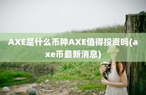 AXE是什么币种AXE值得投资吗(axe币最新消息)