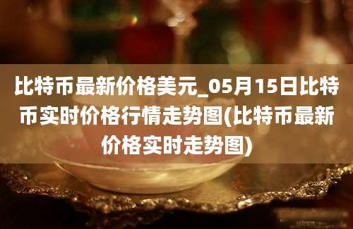 比特币最新价格美元_05月15日比特币实时价格行情走势图(比特币最新价格实时走势图)